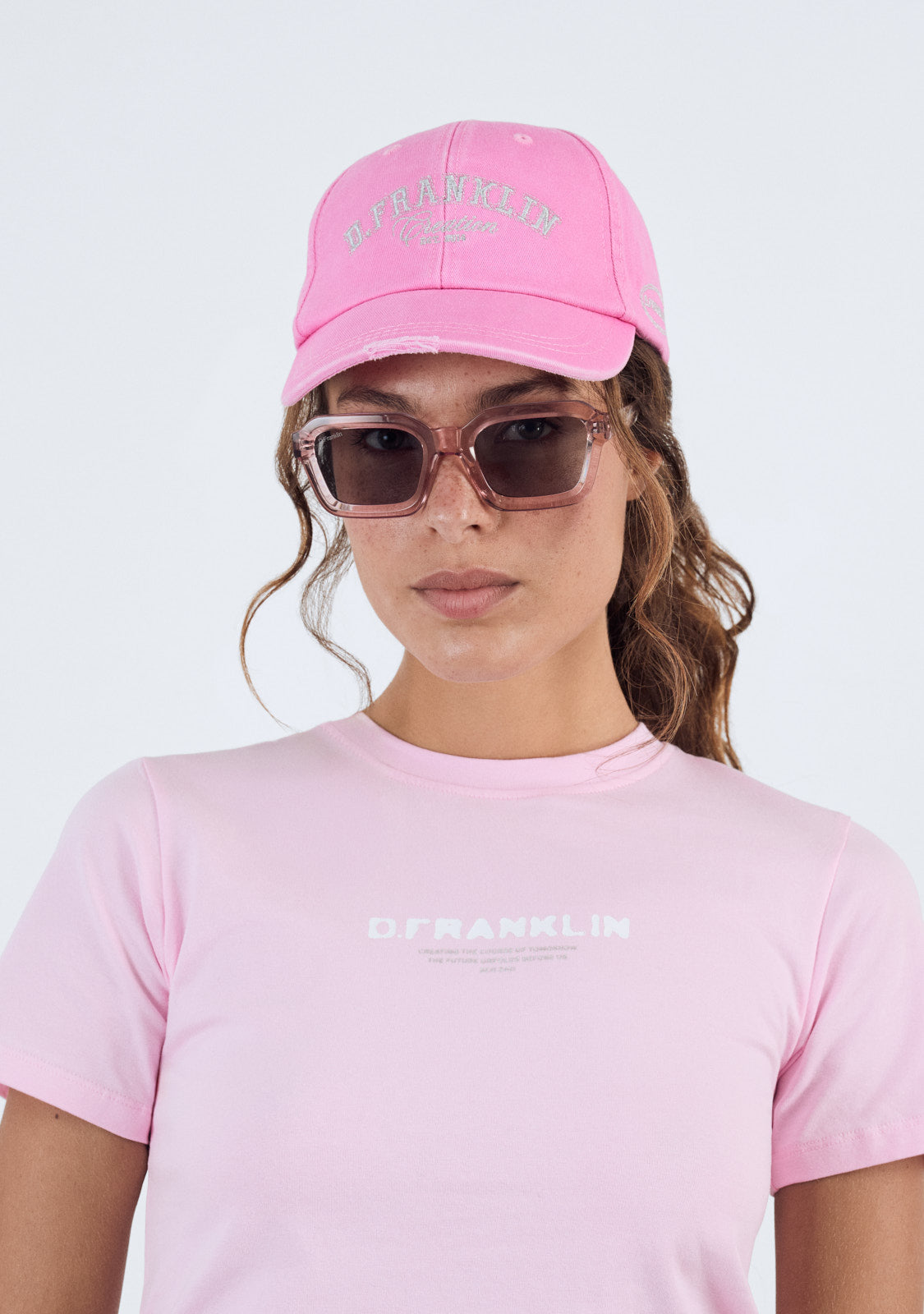 Varsity Washed Cap Pink