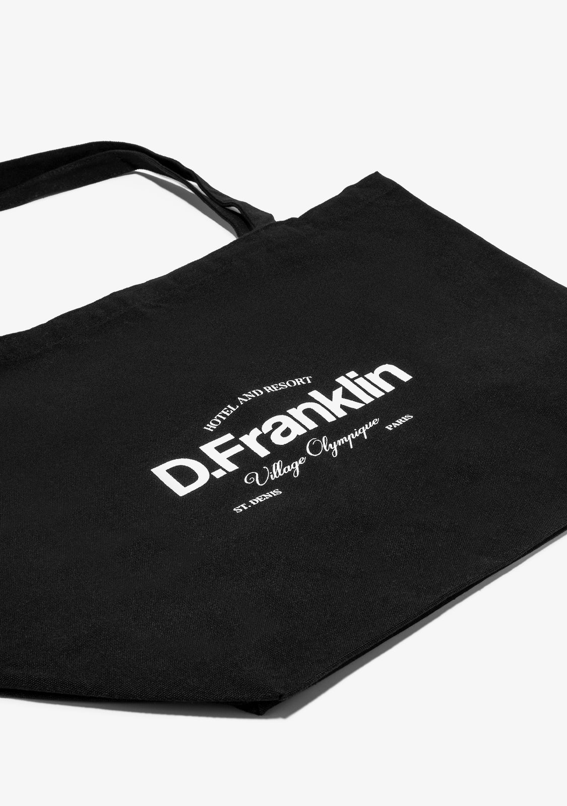 Paris St.Denis Tote Bag Black