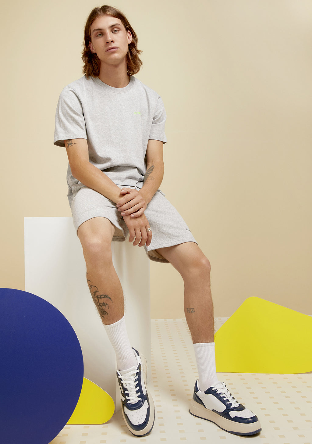 Court Basic Navy / Navy