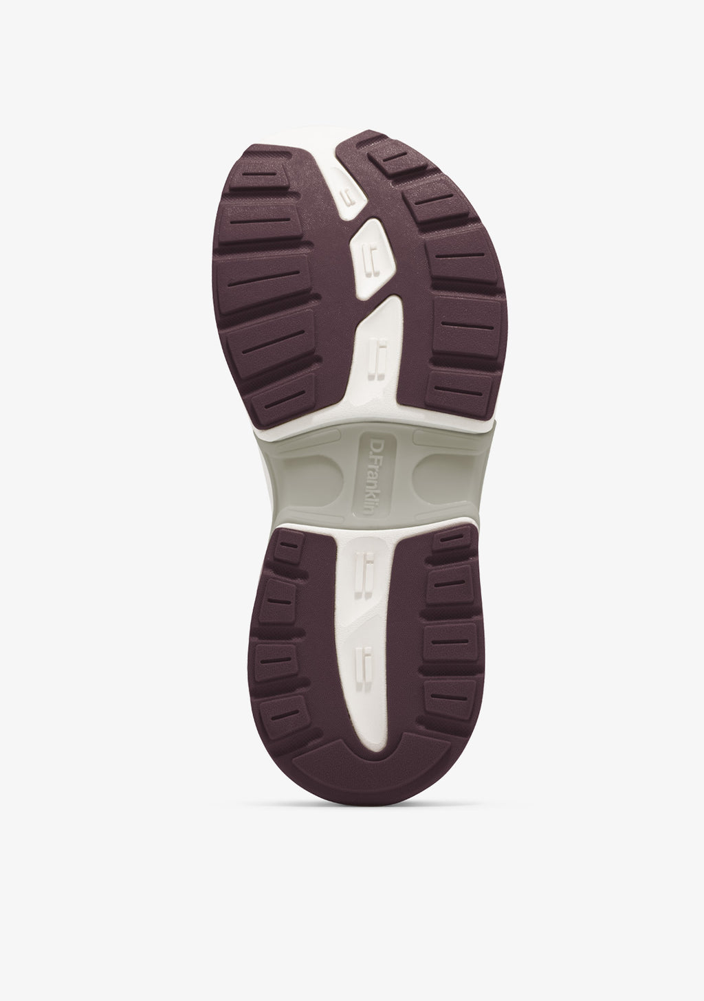 Flame Sandal Strips Burgundy