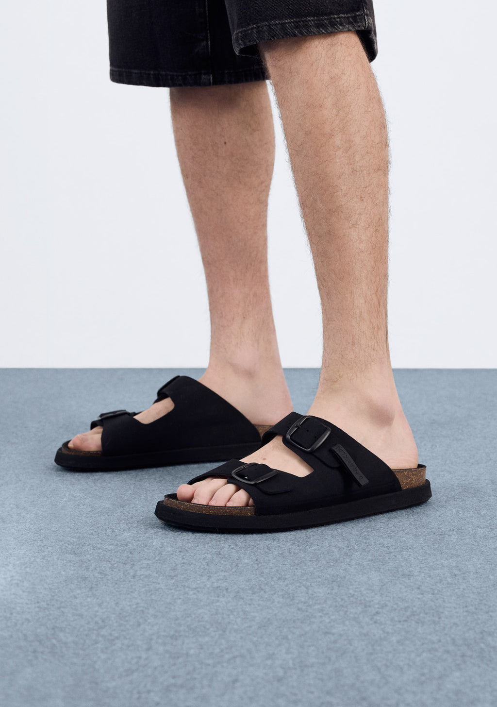 Vibe Sandals Buckle Black