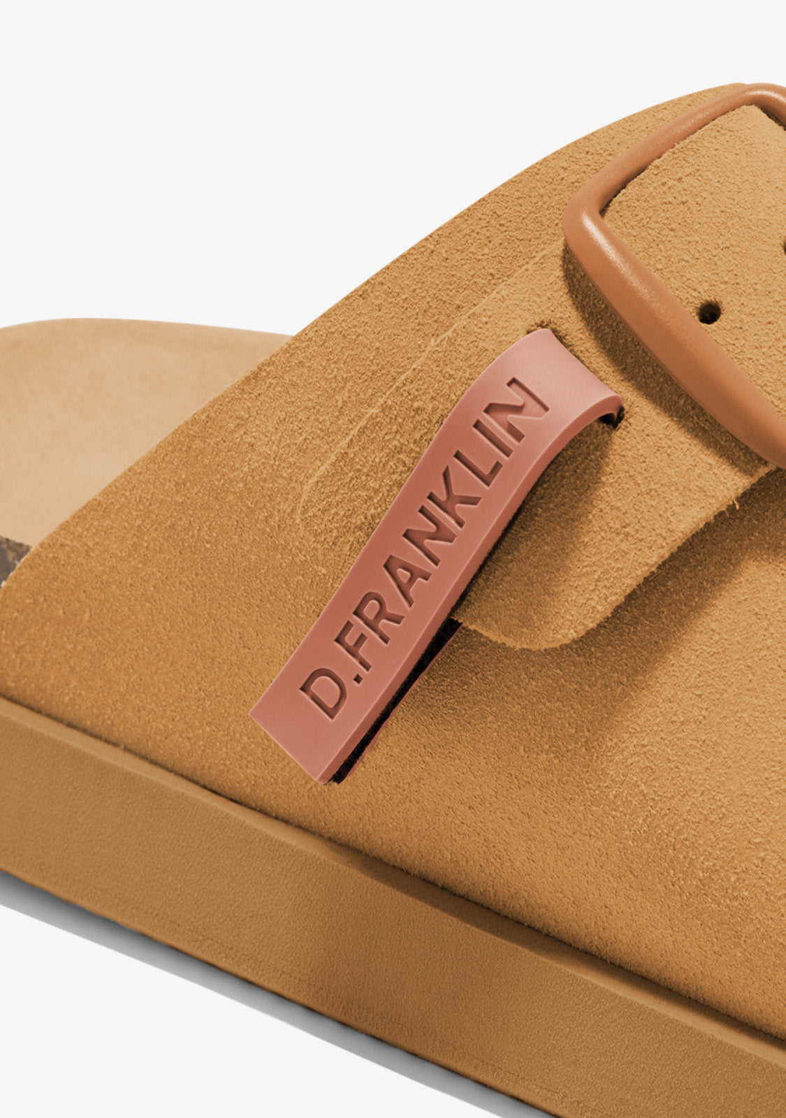 Vibe Sandals Buckle Tan