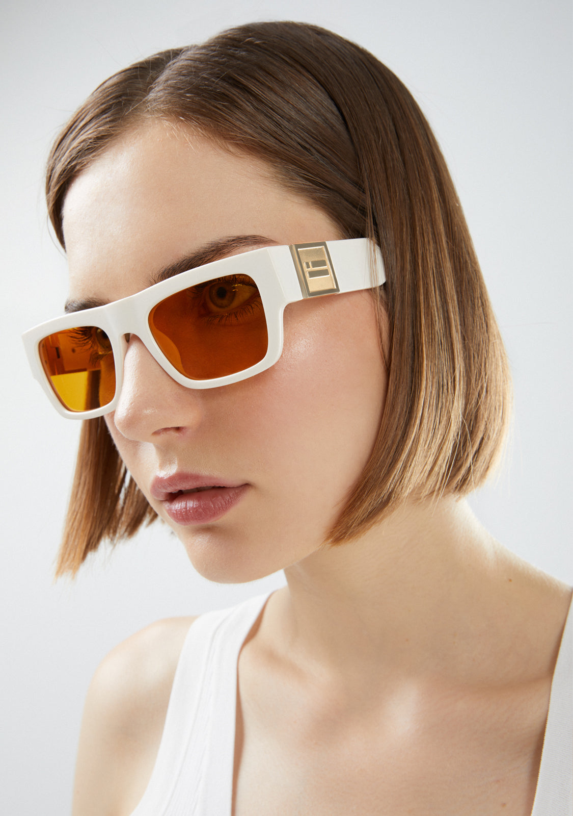 Emblem SQ White Ivory / Yellow