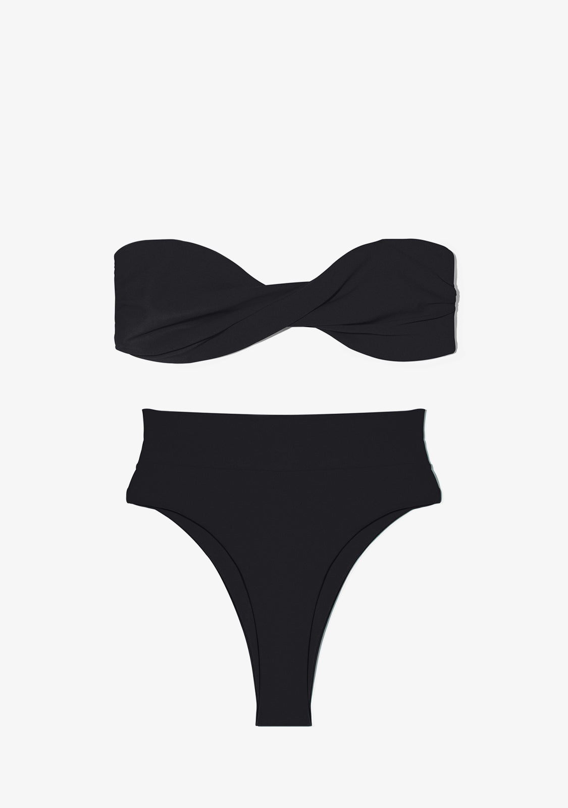 Harper Top + Kalea Bottom Black Bikini