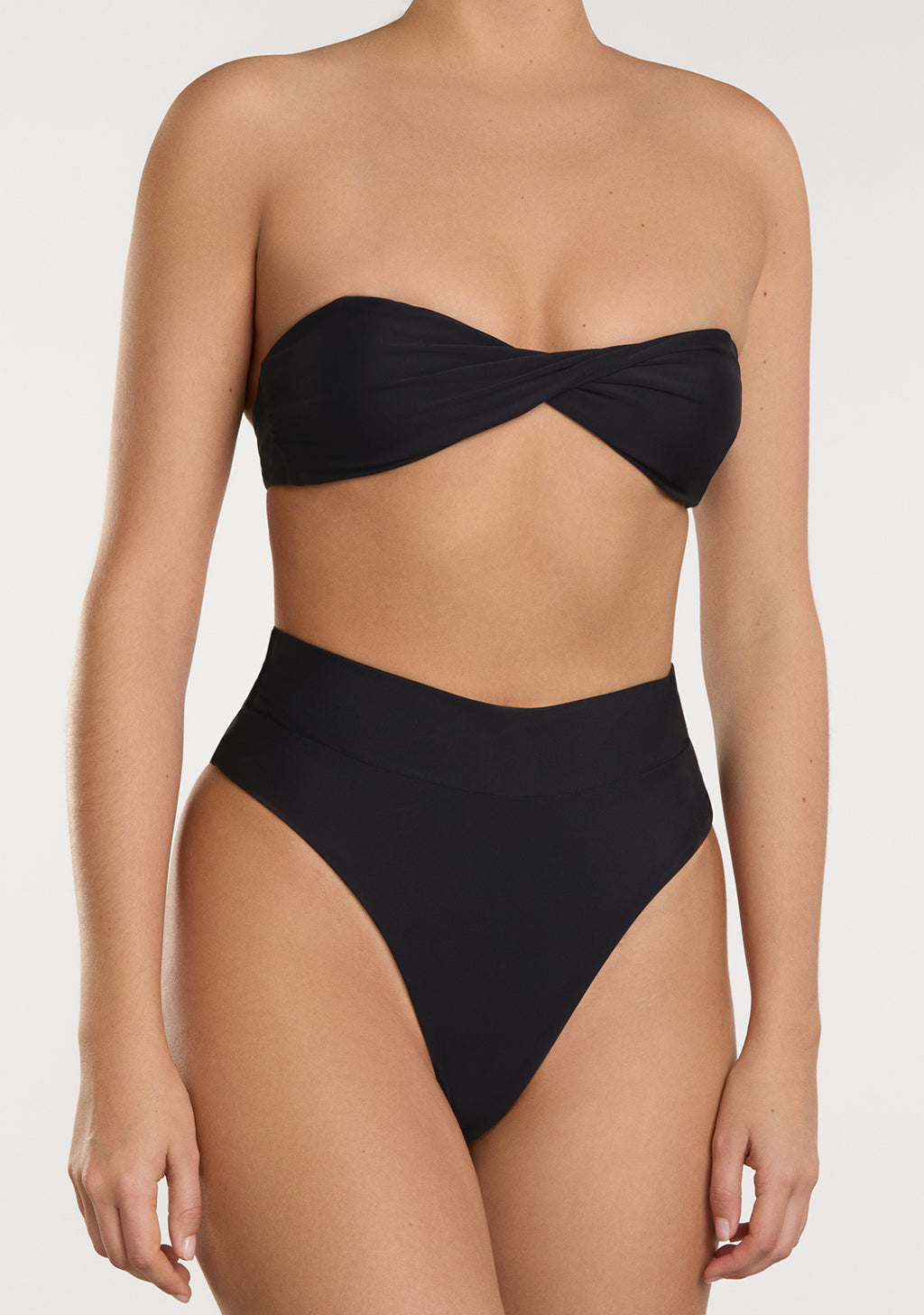 Harper Top + Kalea Bottom Black Bikini