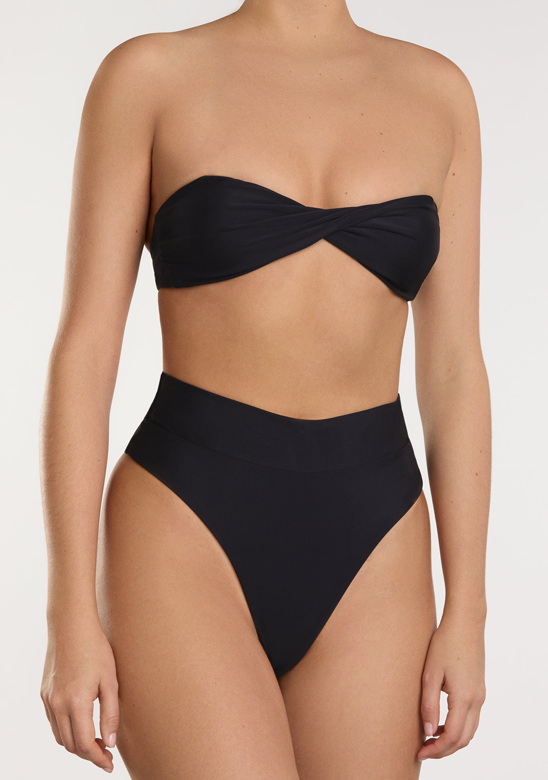 Harper Top + Kalea Bottom Black Bikini