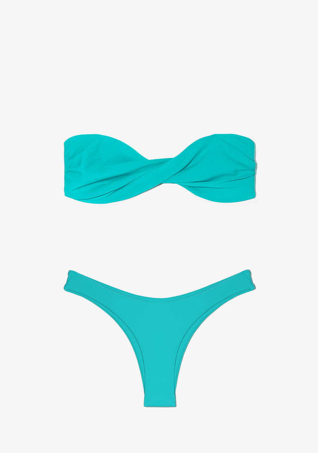 Harper Top + Ava Bottom Aqua Blue Bikini