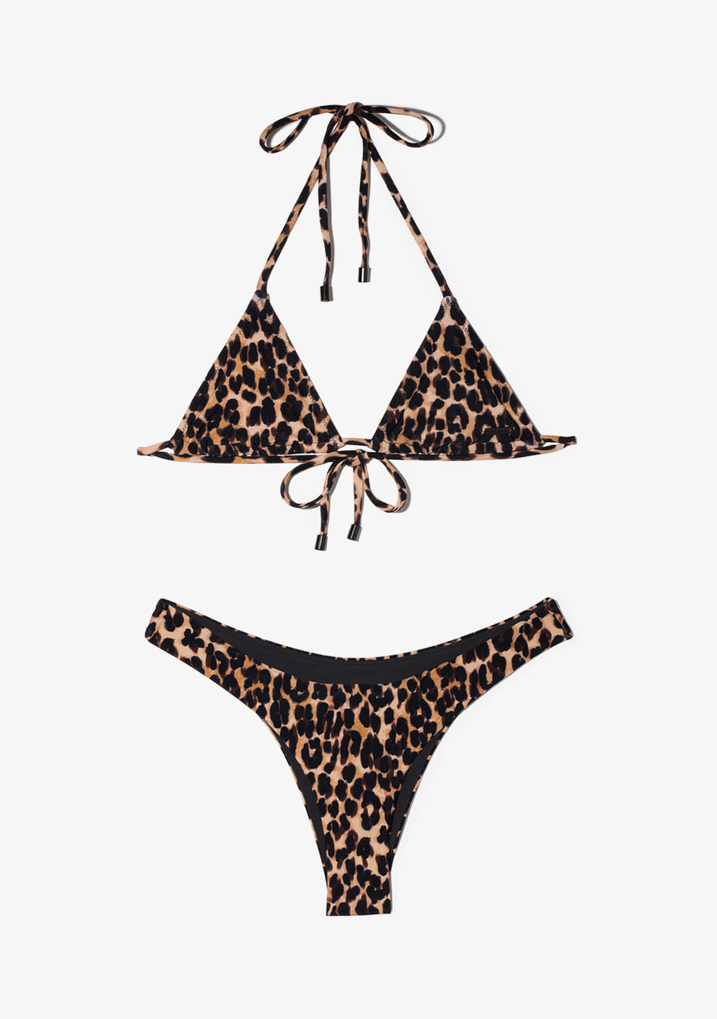 Meli Top + Ava Bottom Leopard Bikini