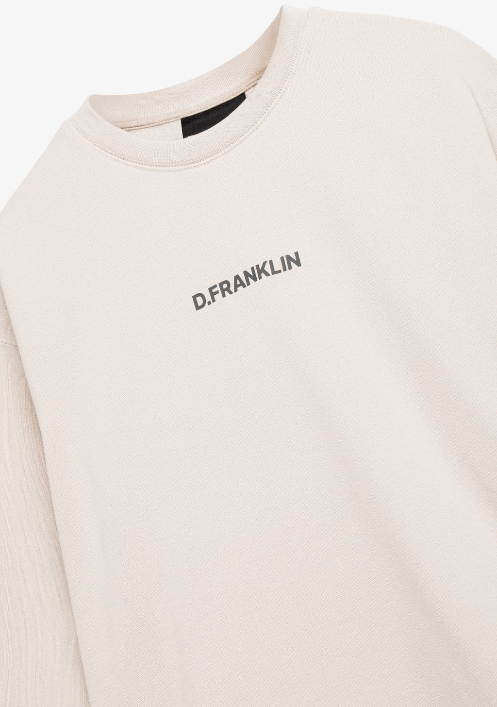 Crewneck Binary Oversize Sweatshirt Grey