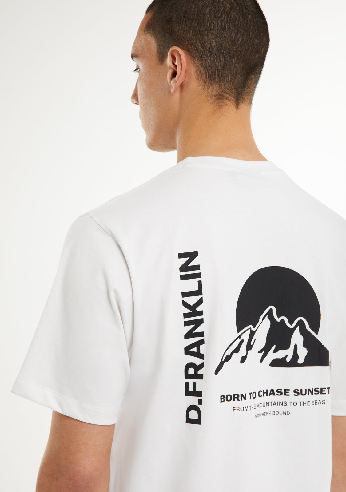 Sunsets T-Shirt White / Black