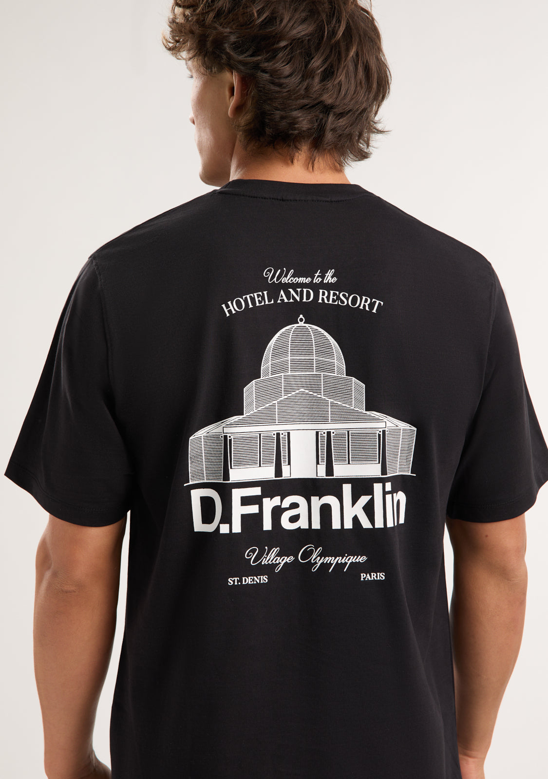 St. Denis T-Shirt Black / White