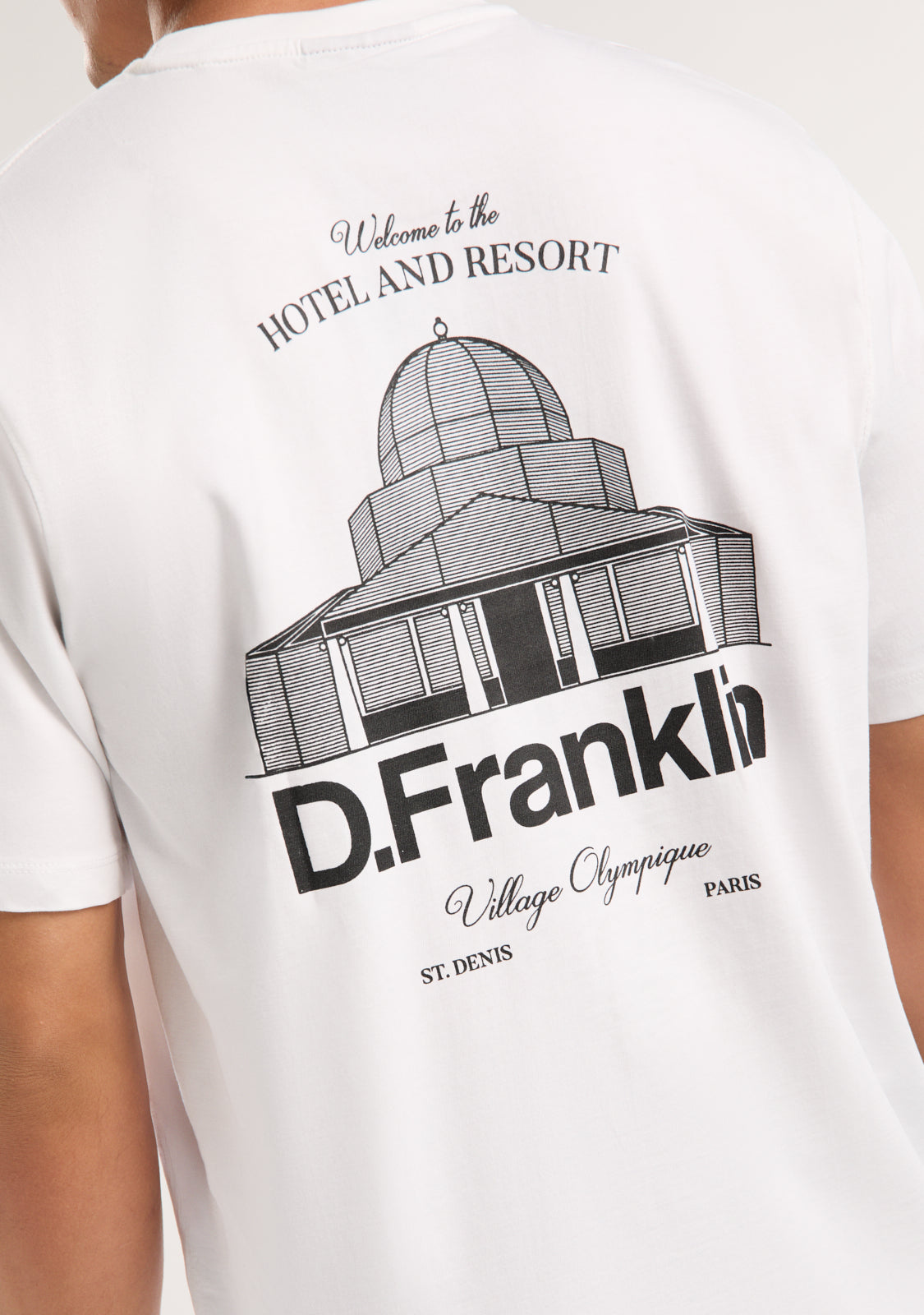 St. Denis T-Shirt White / Black