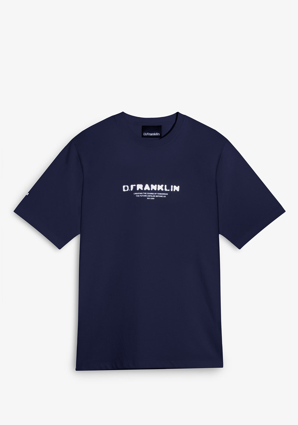 Tomorrow T-Shirt Navy / White