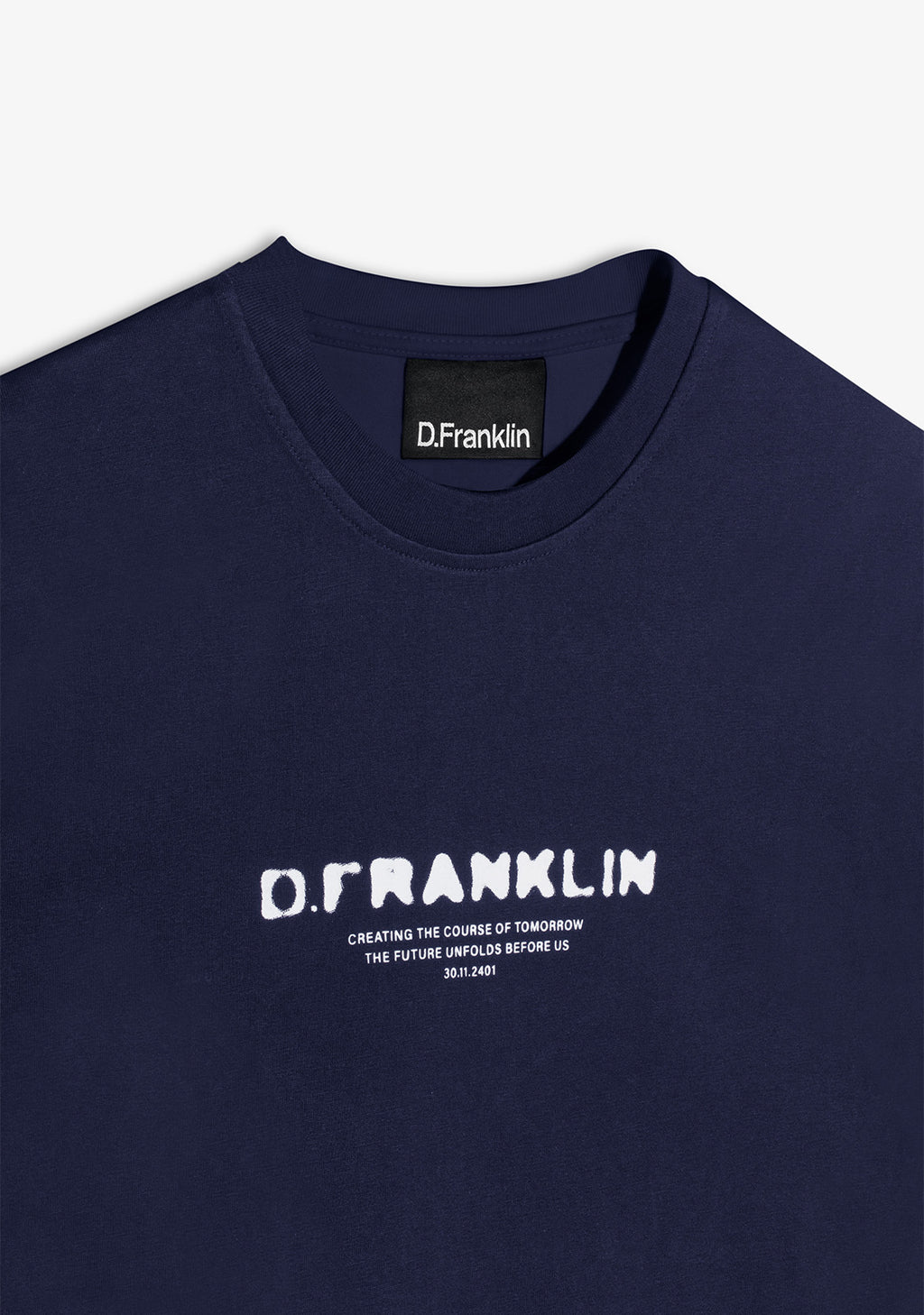Tomorrow T-Shirt Navy / White