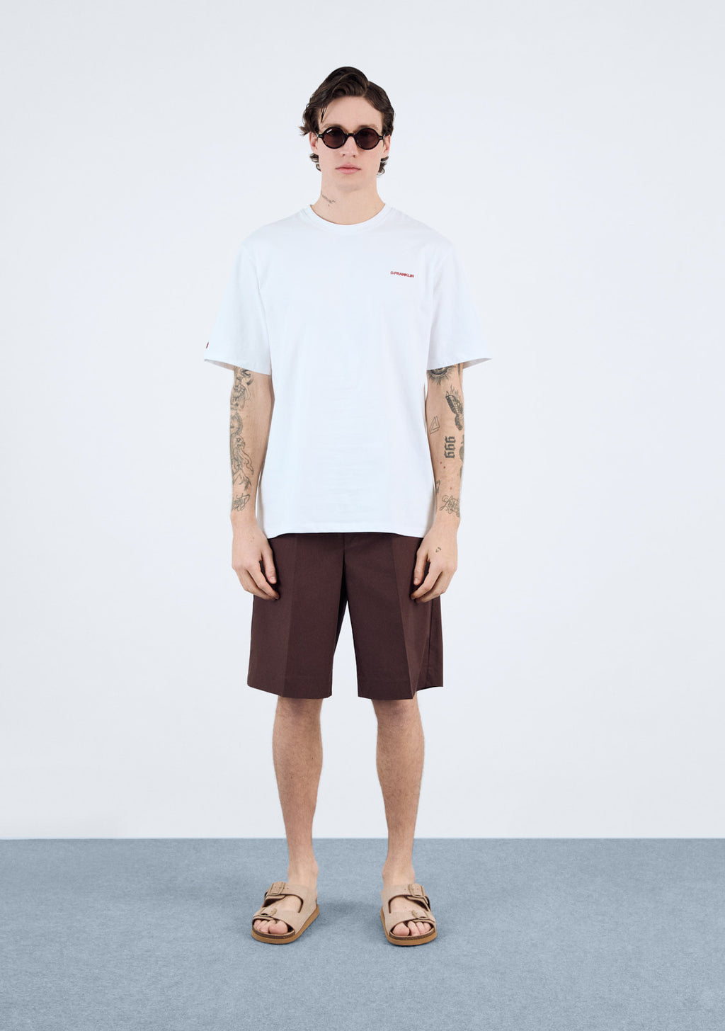 Best Pizza T-Shirt  White / Wine