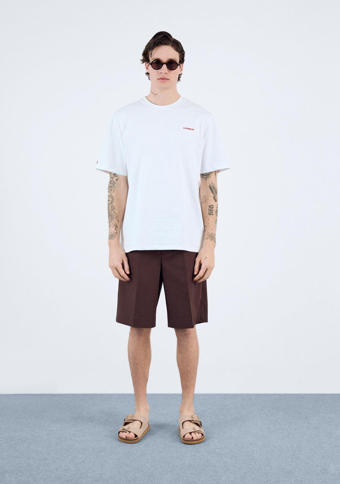 Best Pizza T-Shirt  White / Wine