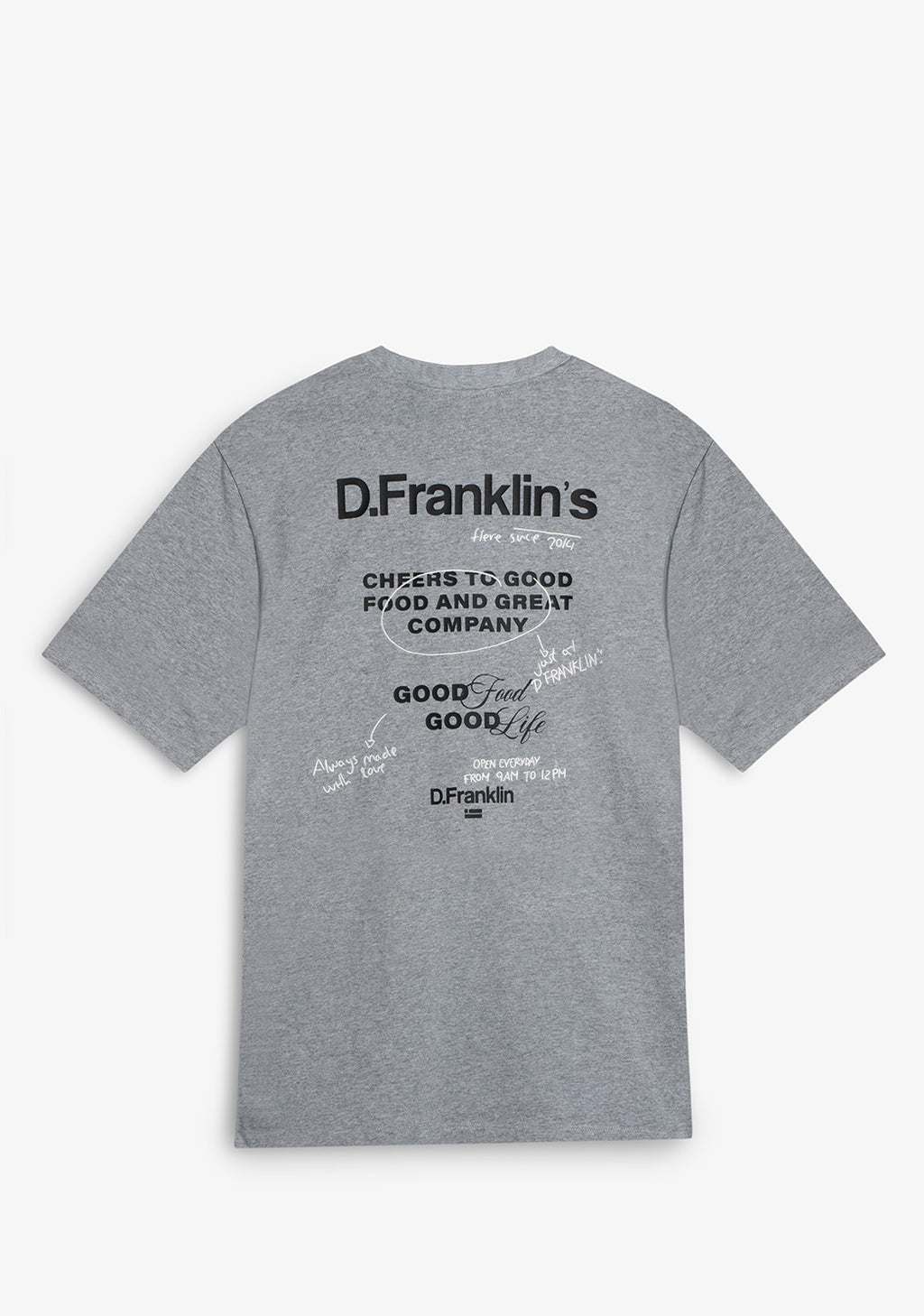 Good Life T-Shirt Grey Melange