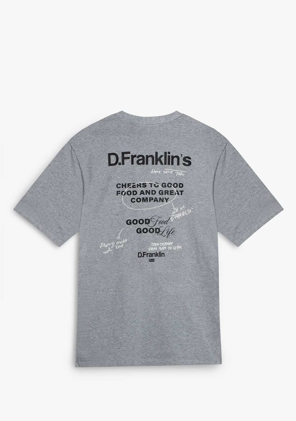 Good Life T-Shirt Grey Melange