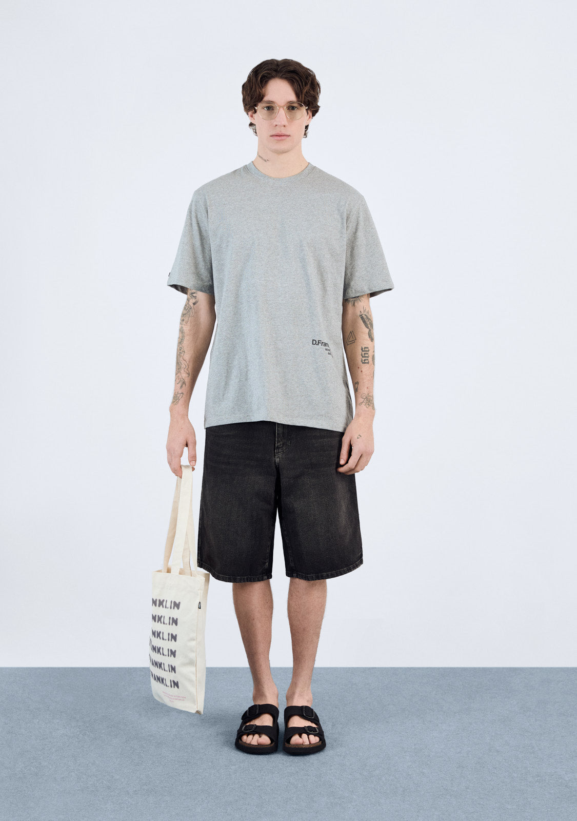 Good Life T-Shirt Grey Melange