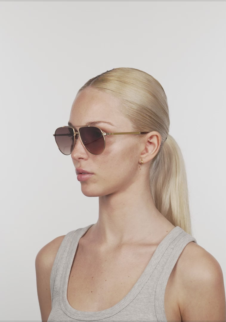 Aviator Legacy Gold / Brown