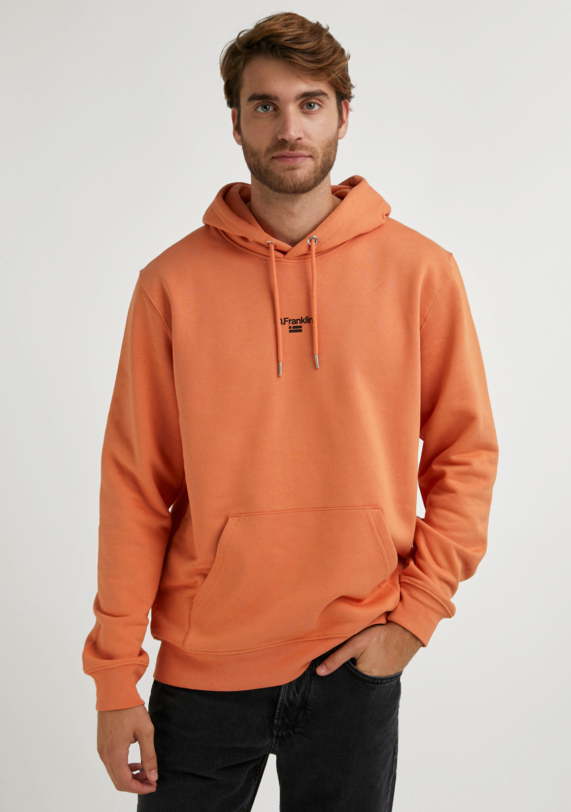 Mid Logo Hoodie Volcano / Black