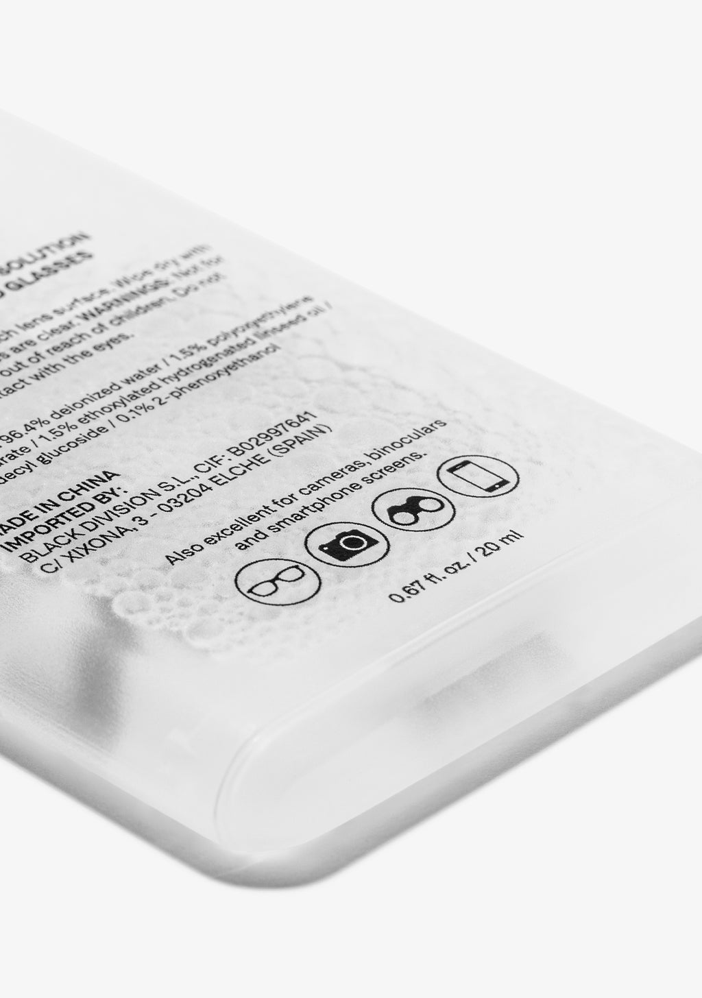 Lens Cleaning Spray