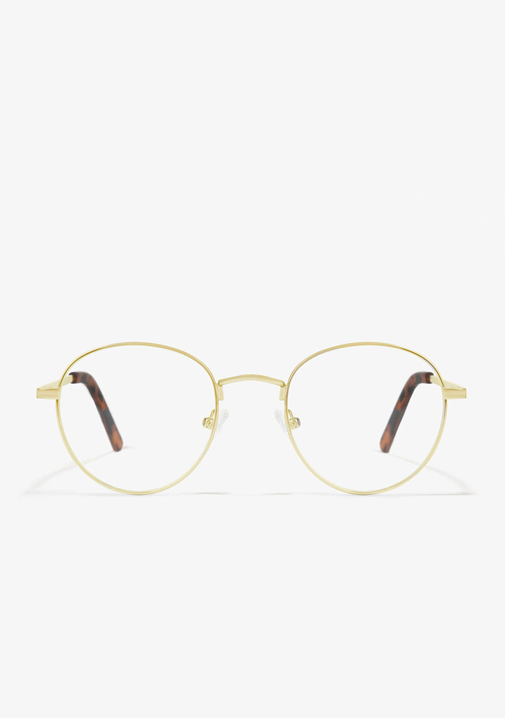 Classic Round Blue Block / Gold