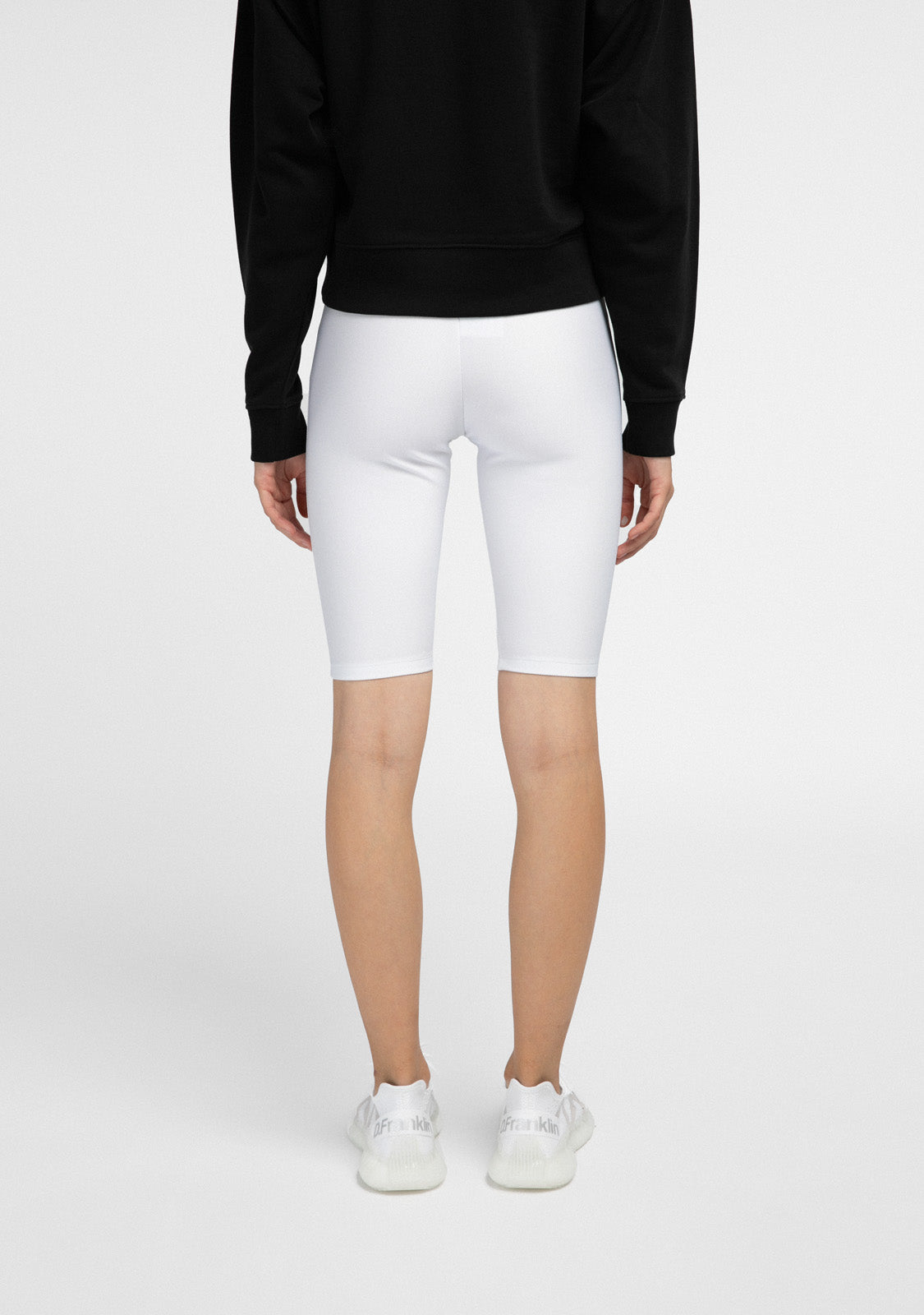 Basic Biker Short White