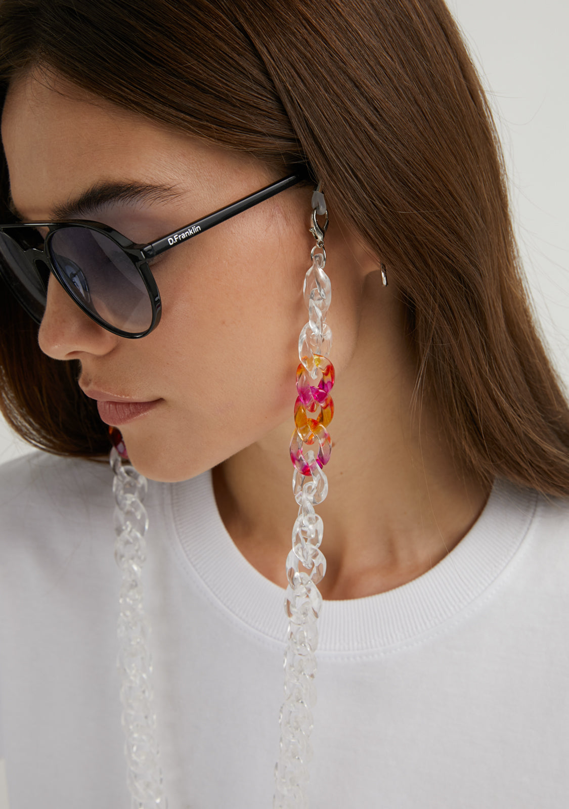 Link Chain Transparent / Multi