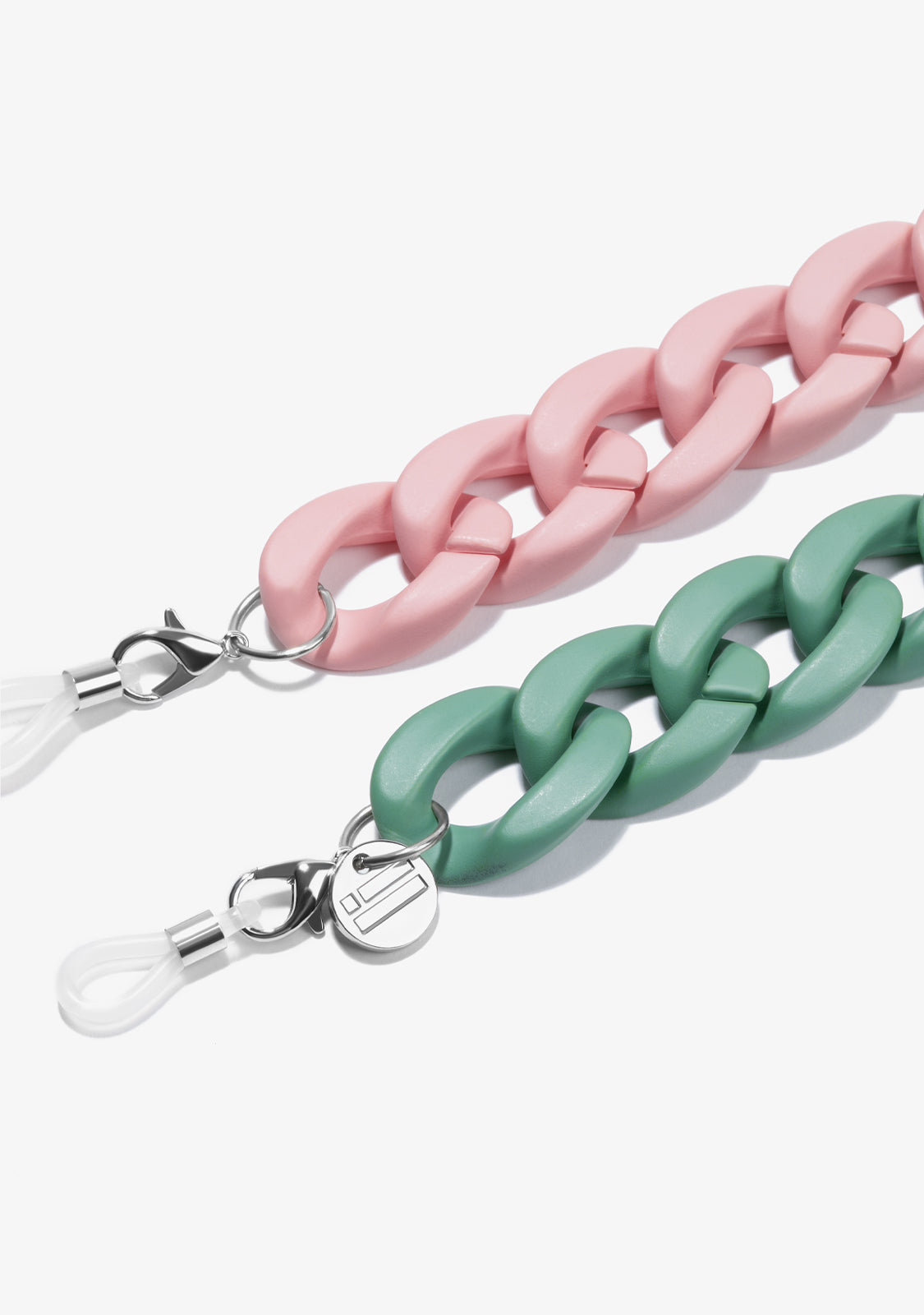 Link Chain Mint / Pink
