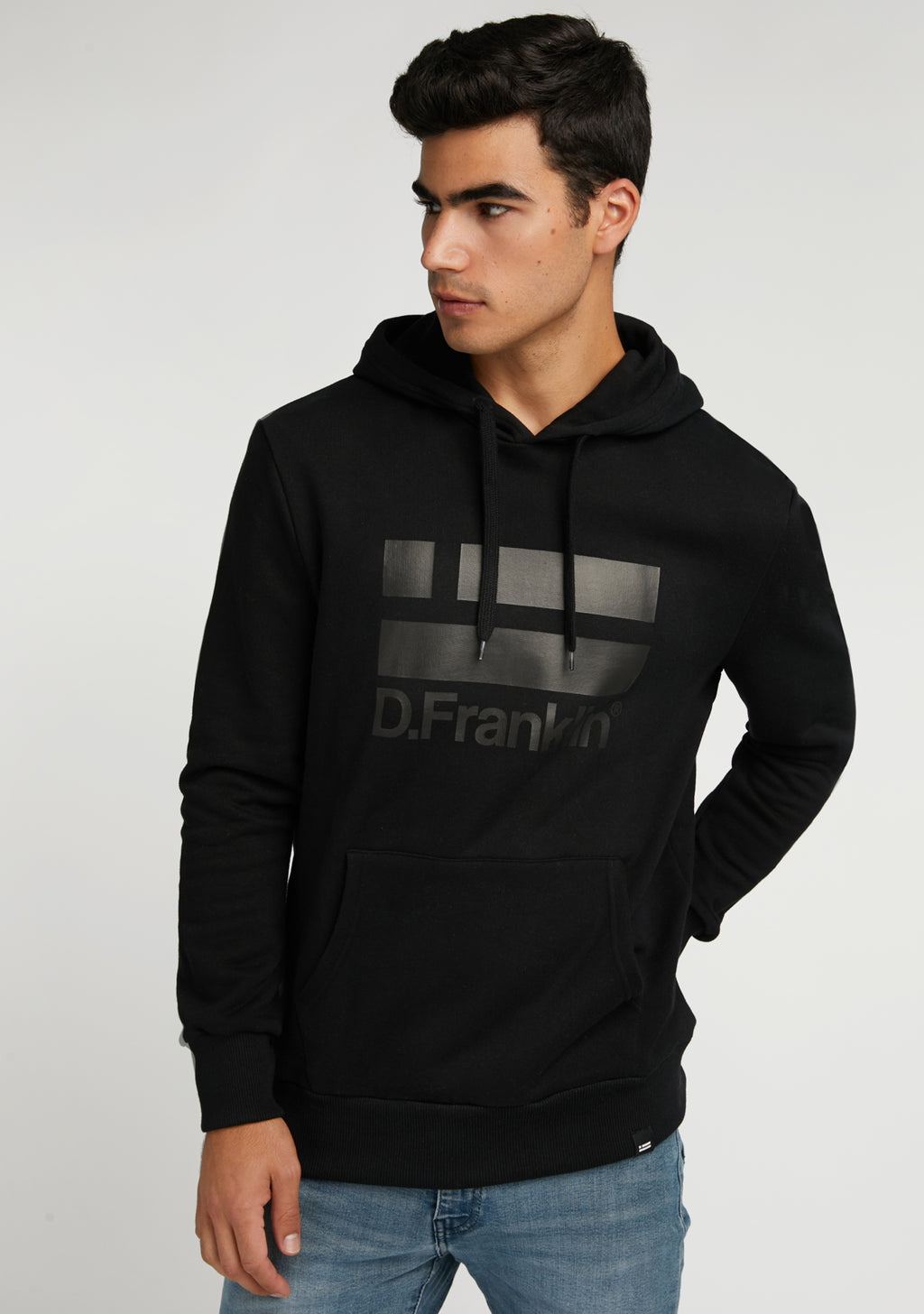 Hoodie Logo Black / Black