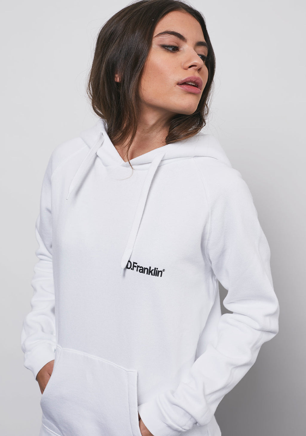 Hoodie D.Franklin Black / White