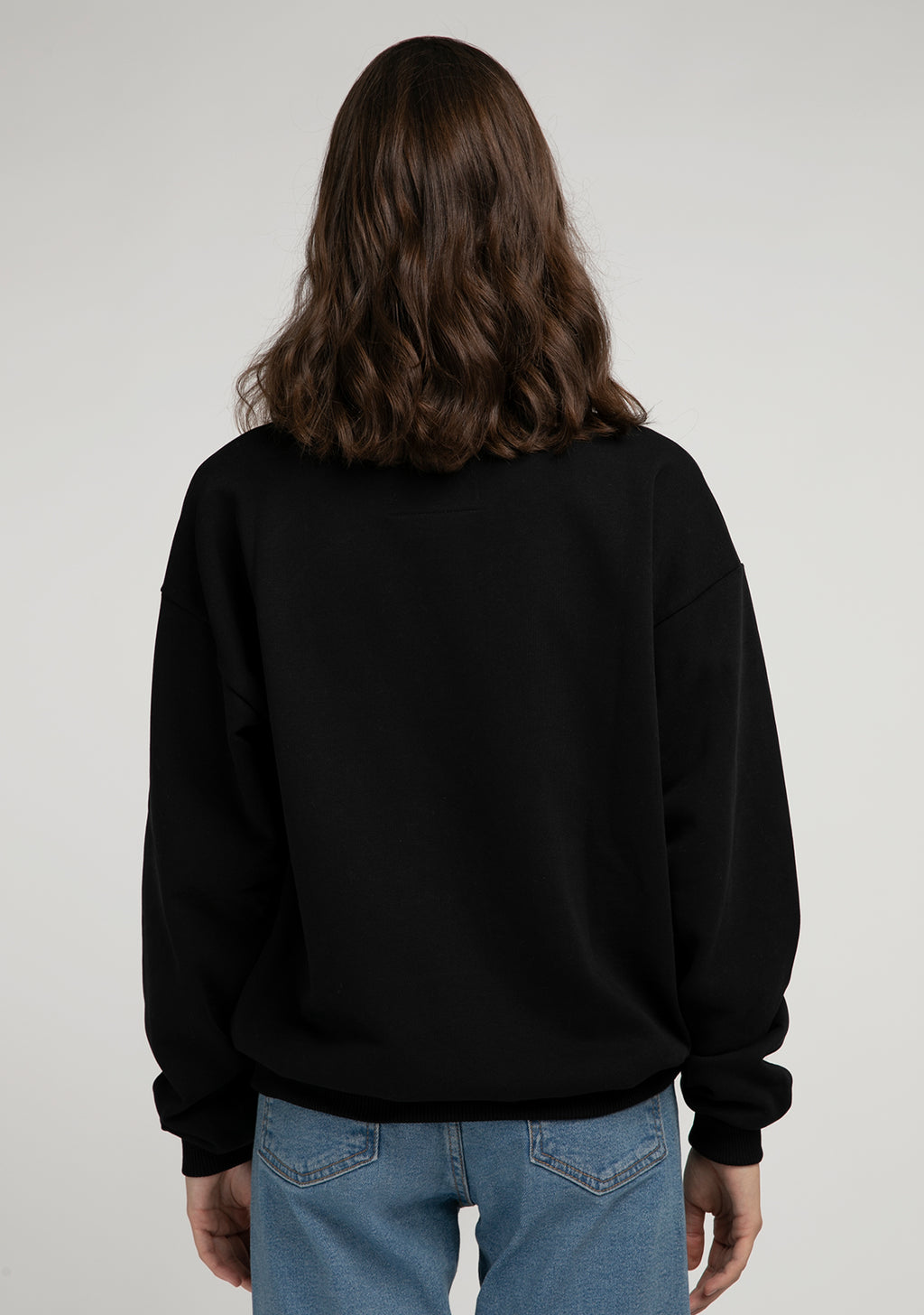 Sweatshirt Oversized Leo Black