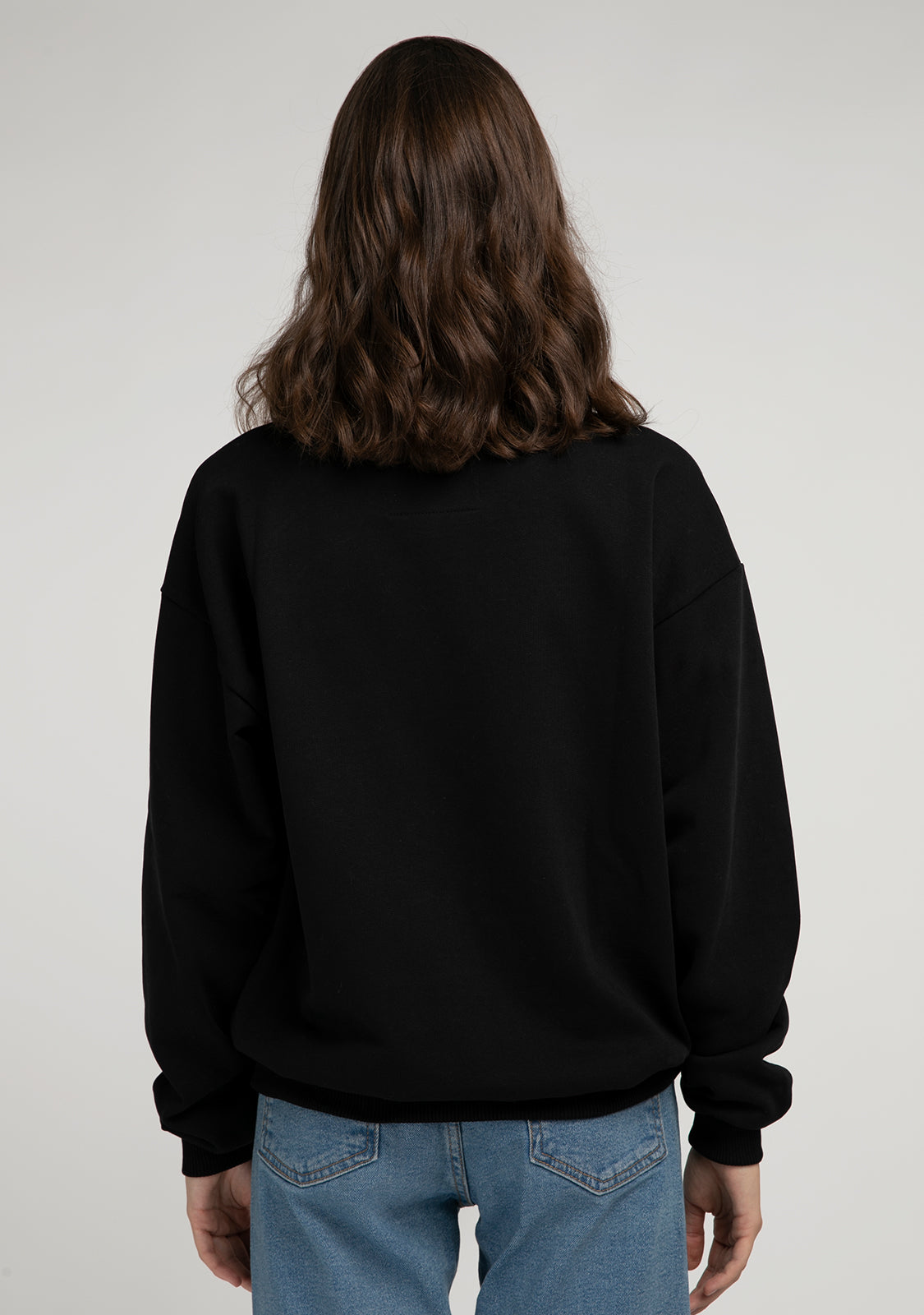 Sweatshirt Oversized Leo Black