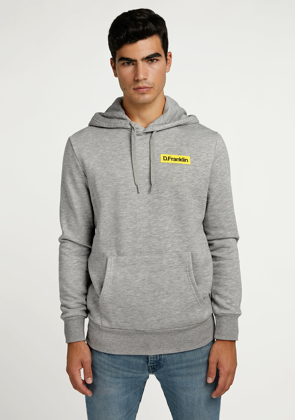 Hoodie Smiley Grey