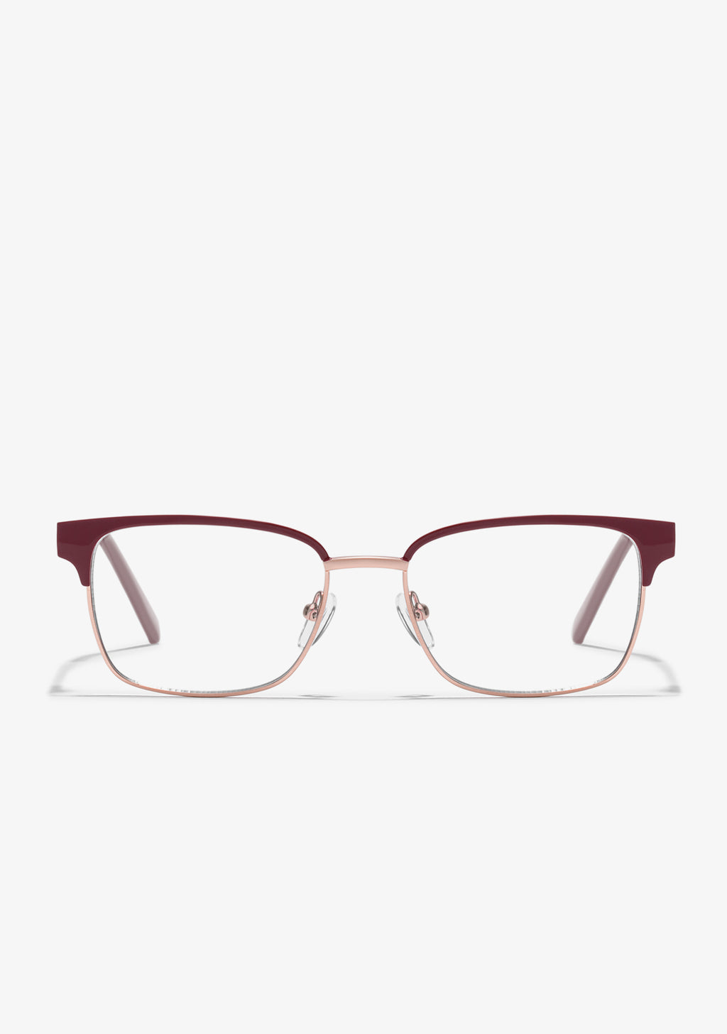 Romeo Square Blue Block Gold / Burgundy