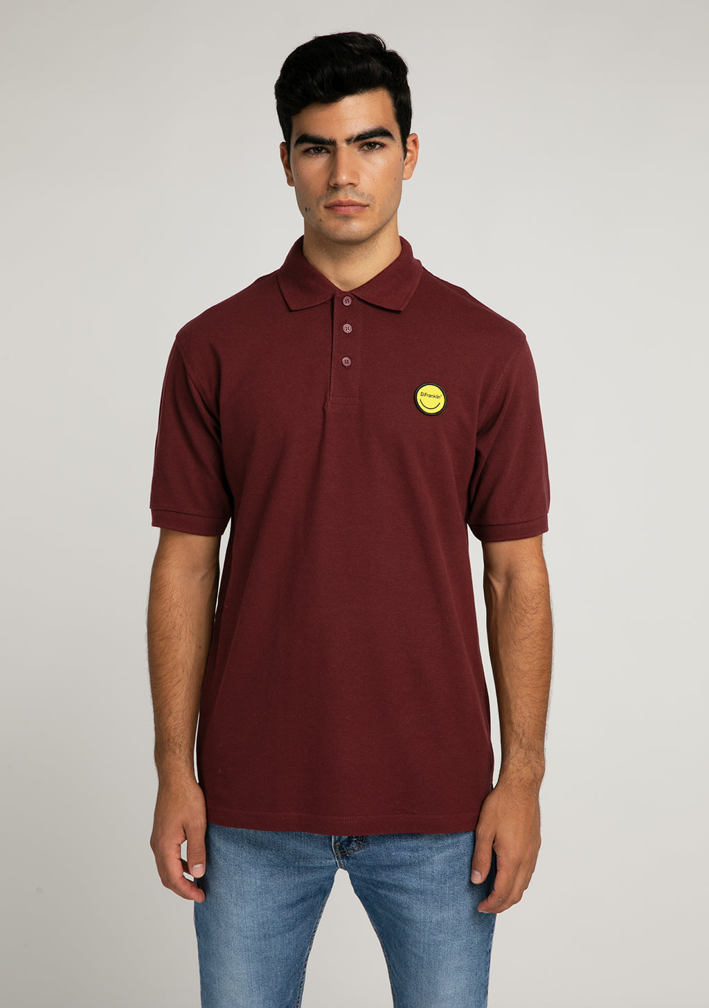 Polo Smiley Burgundy