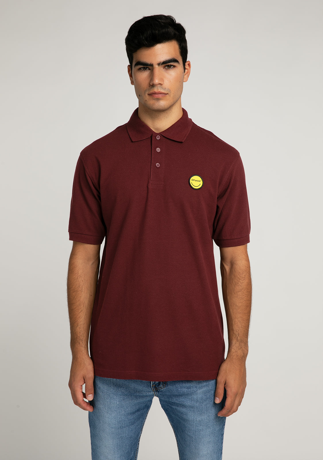 Polo Smiley Burgundy