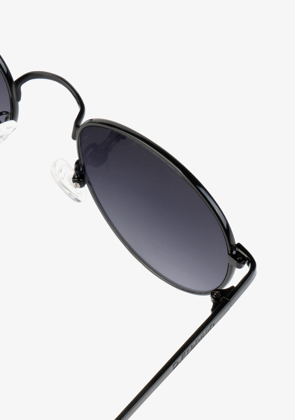 Classic Metal Round Black / Grad Blue