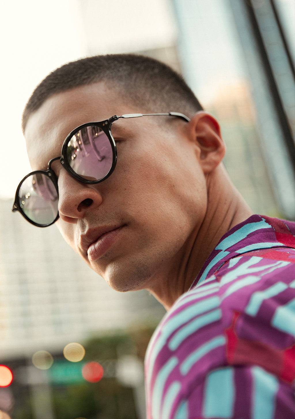 Roller TR90 Black / Pink