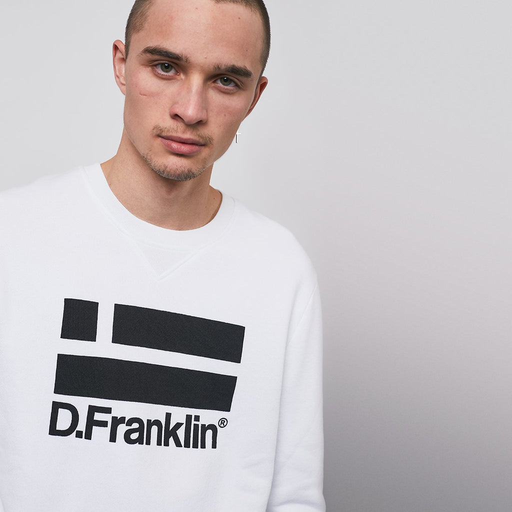 Sweatshirt Logo Black / White