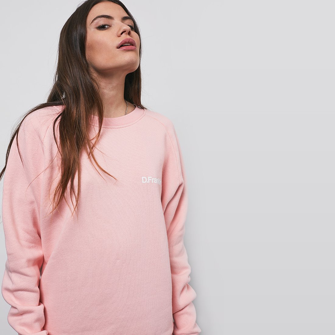 Sweatshirt D.Franklin White / Makeup