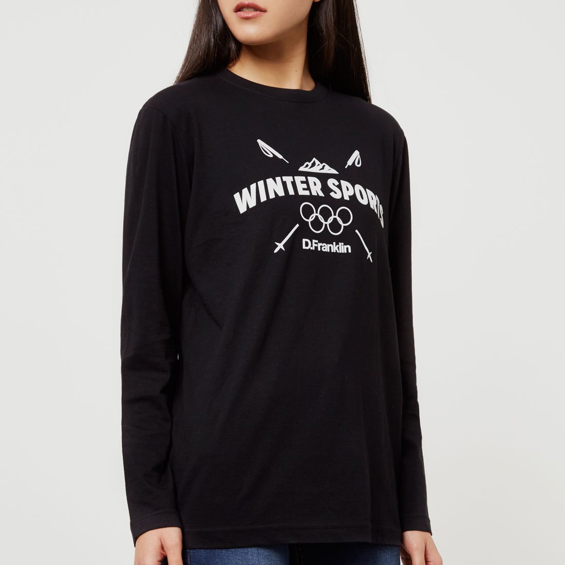 Winter Long Sleeve T-Shirt Black