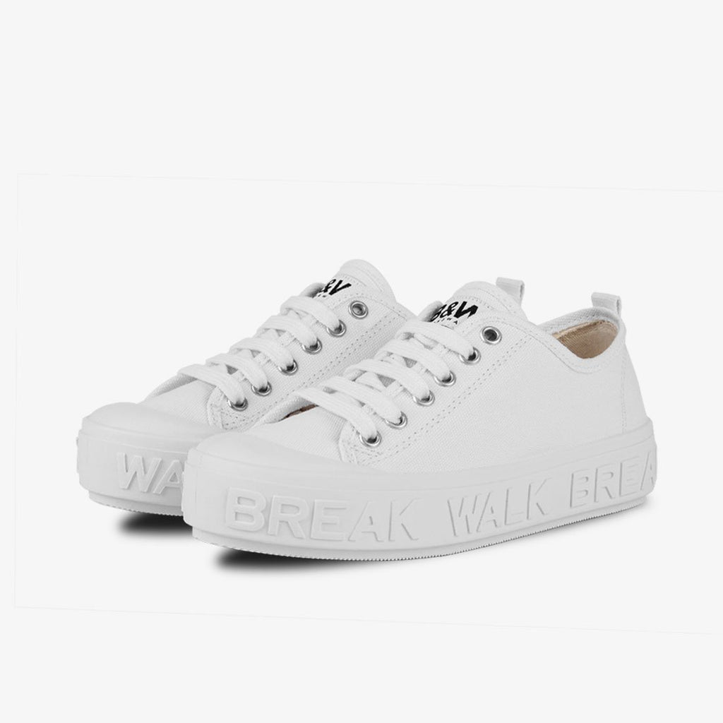 Sneaker Wicker White