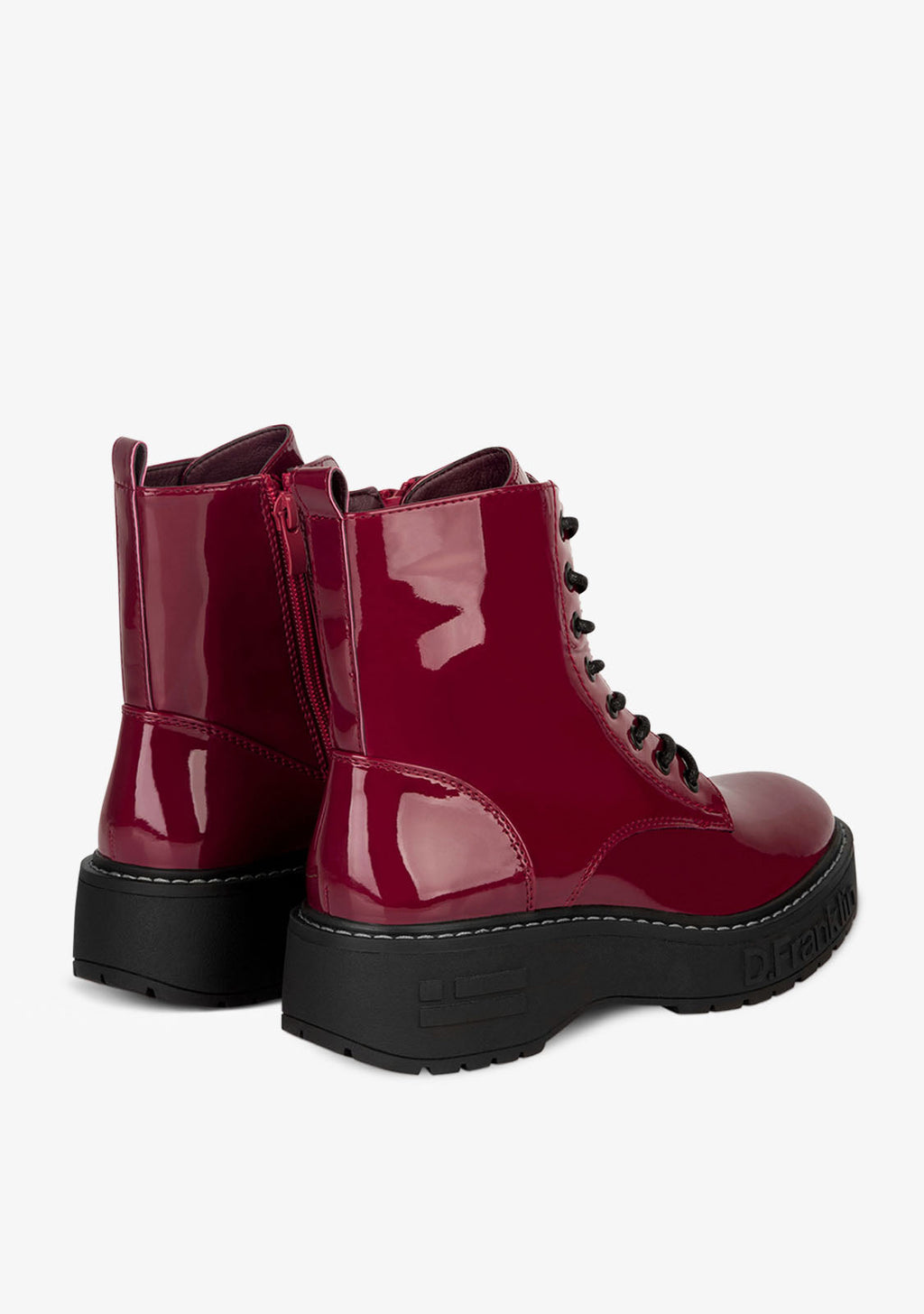 Gumme Track Patent Burgundy