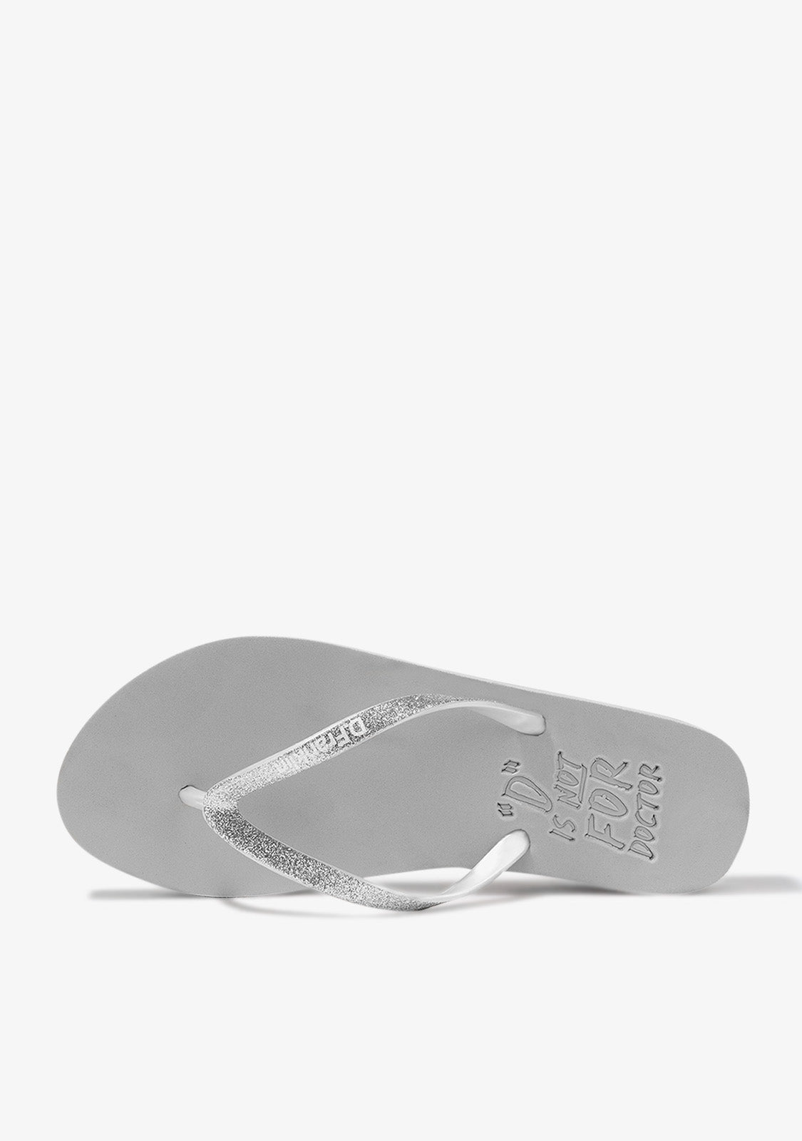Flip Flop Glitter Silver