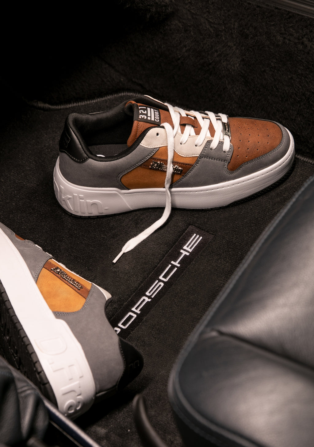 Low Court Microsuede