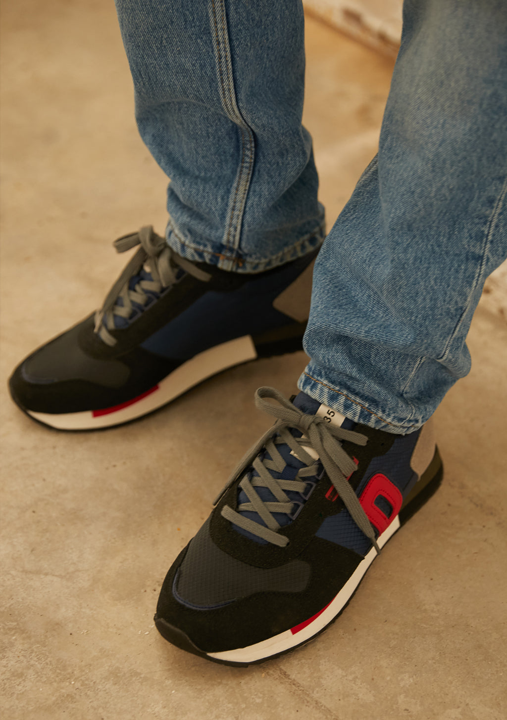 535 Nylon Red / Navy