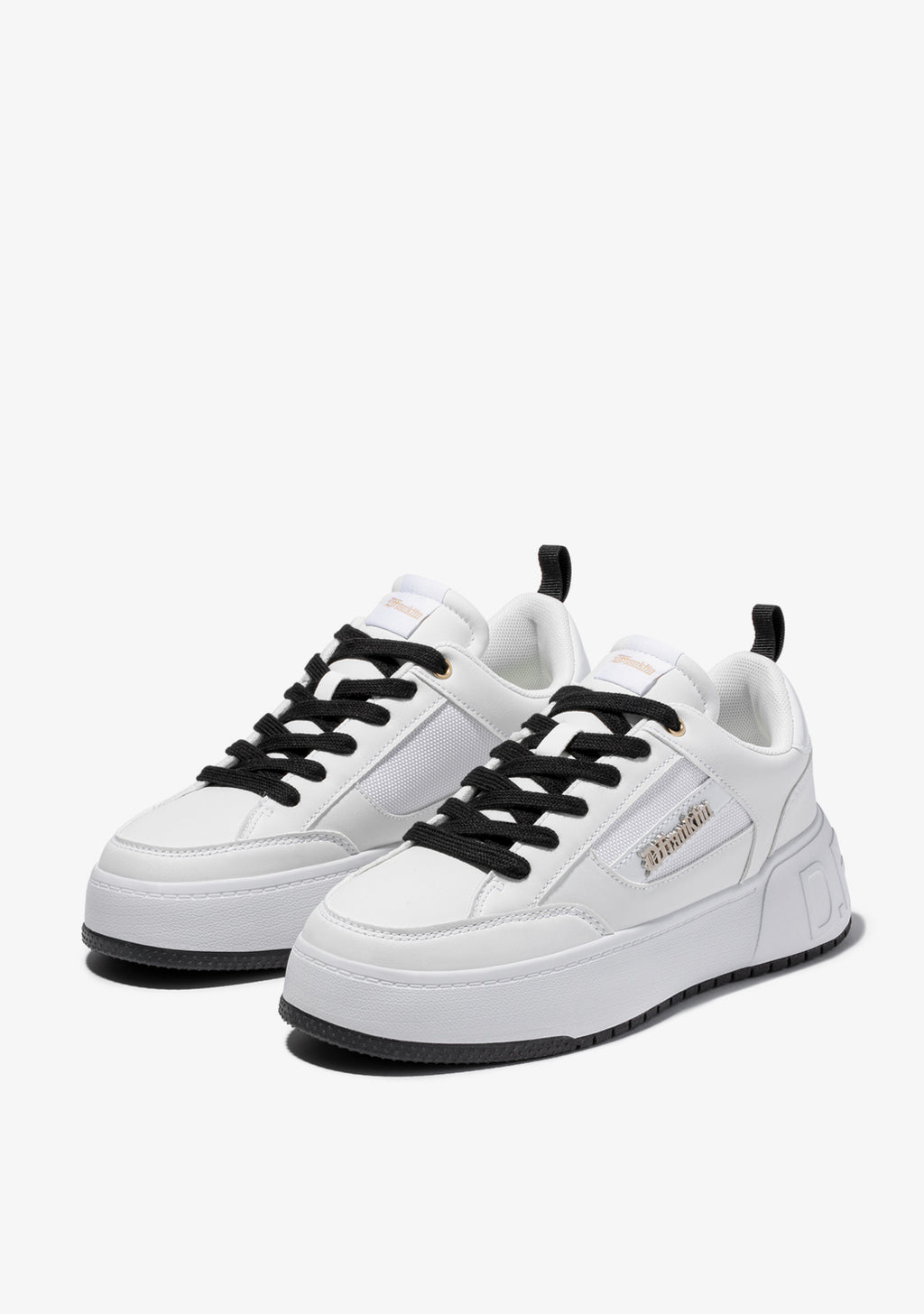Low Court Pure White / Black