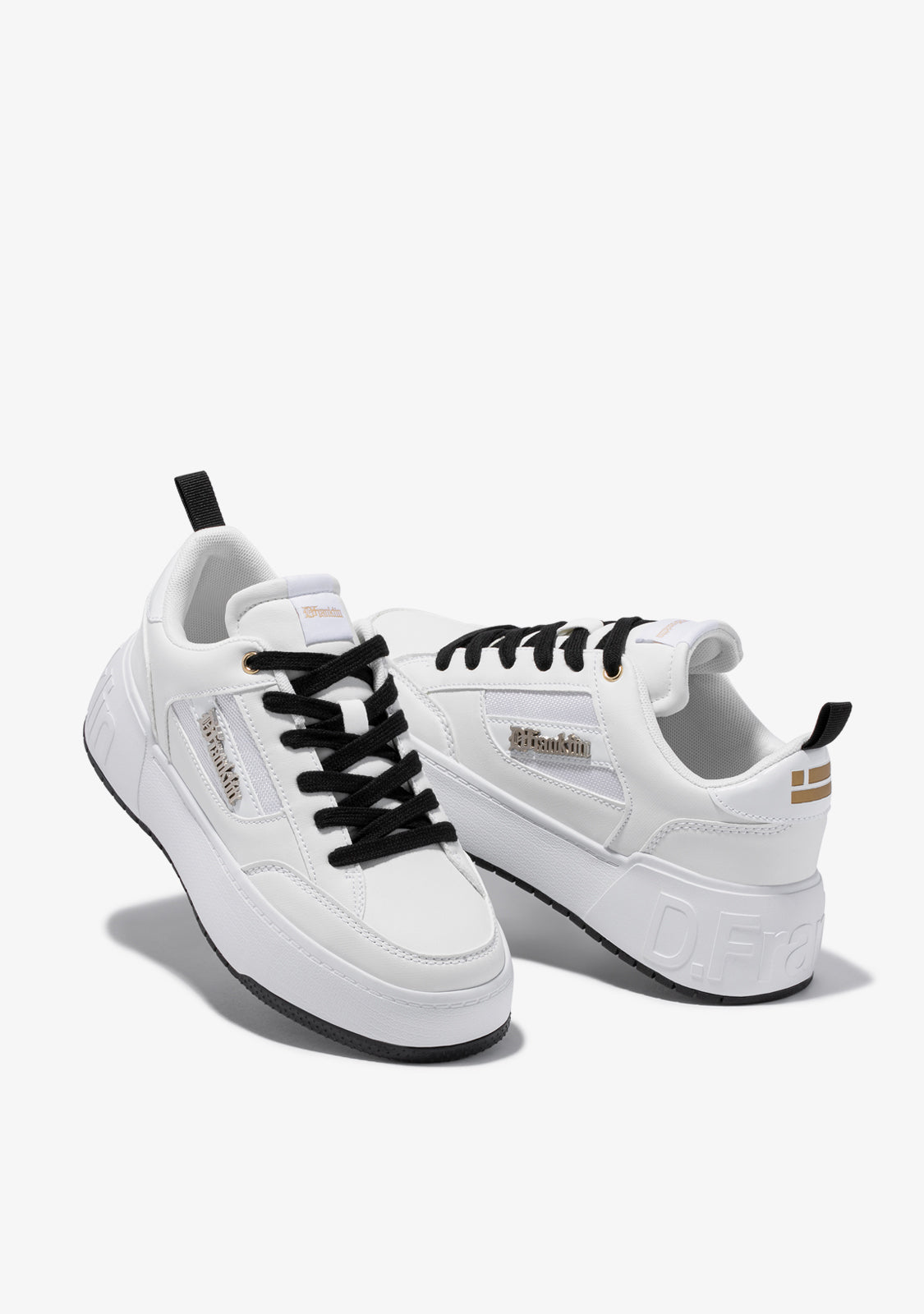 Low Court Pure White / Black